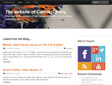 Tablet Screenshot of m.cgarvey.ie